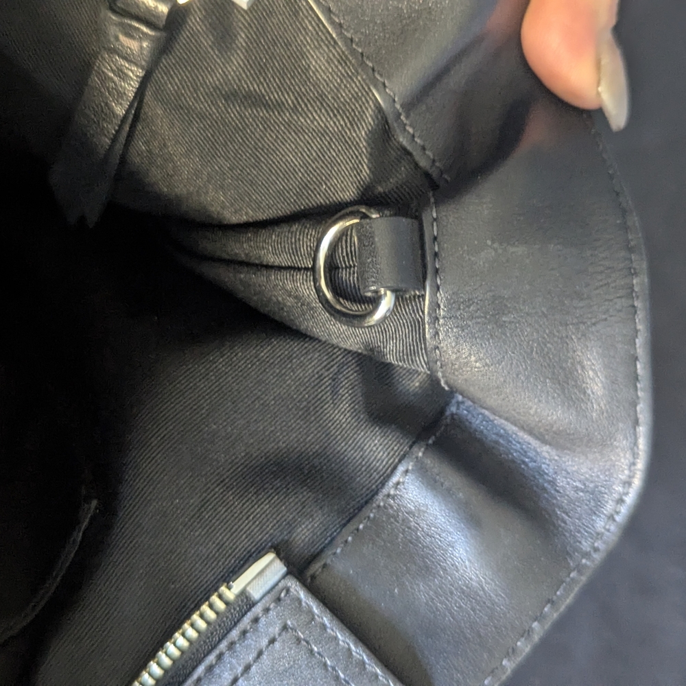 Coach  Black Leather Shoulder Bag Horsebit Vintage Authentic - Picture 6 of 13